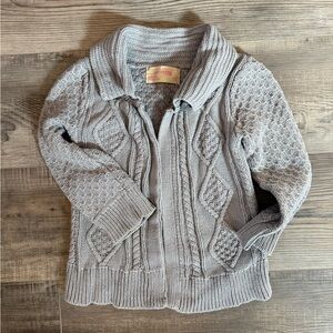 Cozy Gray Kids Sweater